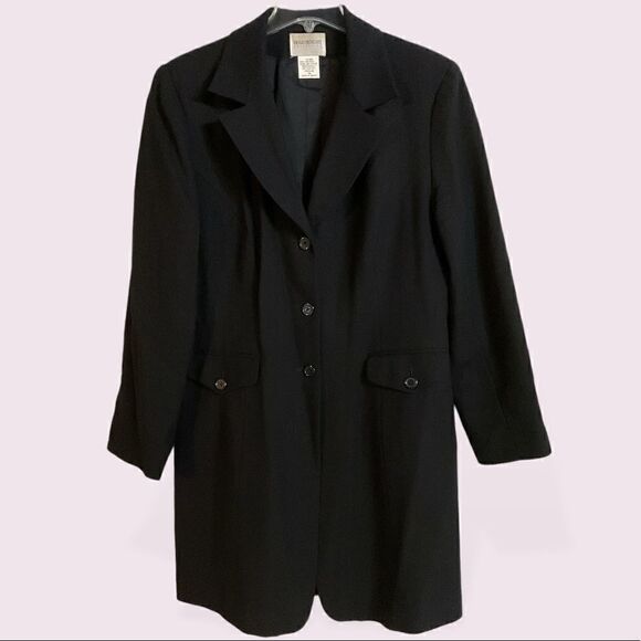 Hugo Buscati Vintage Double Breasted Wool Blazer Plus Size - Picture 1 of 3